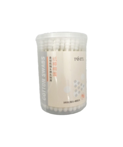 أعواد قطنية - Cotton Swabs (100 قطعة)