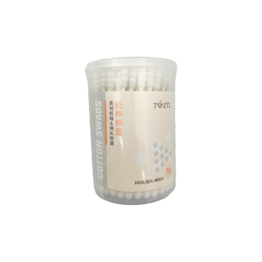 أعواد قطنية - Cotton Swabs (100 قطعة)