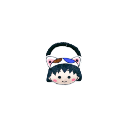 ربطة شعر محشوة بتصميم شخصية كرتونية - Plush Cartoon Hair Tie