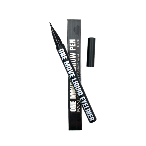 Fanity One Move Liquid Eyeliner – كحل سائل أسود برأس دقيق