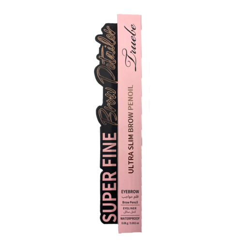 Truebe Ultra Slim Brow Pencil – قلم حواجب نحيف جدًا مقاوم للماء (لون إضافي)