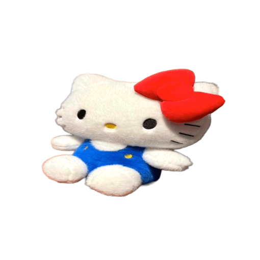 دمية Hello Kitty قطيفة – تصميم كلاسيكي