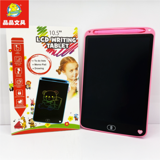تابلت رسم LCD وردي 10.5 بوصة للأطفال